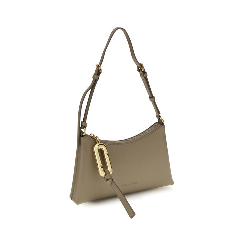 Borsa a tracolla Marc Jacobs in pelle di vitello beige Bos Taurus