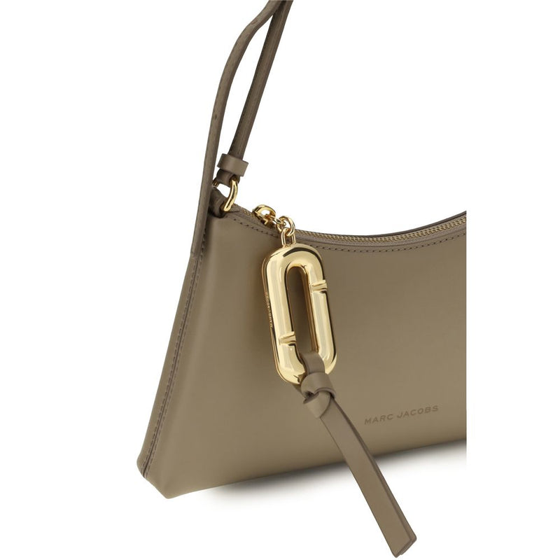 Borsa a tracolla Marc Jacobs in pelle di vitello beige Bos Taurus