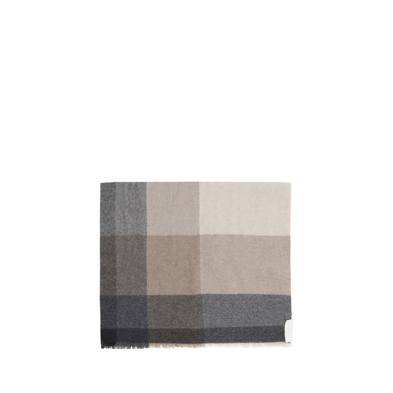 Sciarpa in lana multicolore Brunello Cucinelli