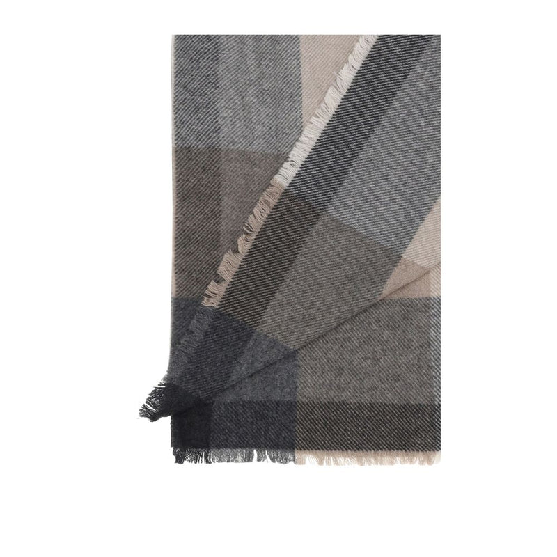 Sciarpa in lana multicolore Brunello Cucinelli