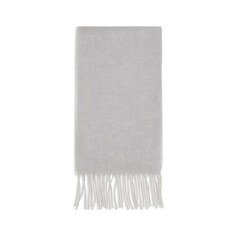 Écharpe en cachemire gris Brunello Cucinelli