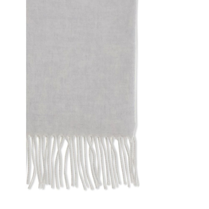 Écharpe en cachemire gris Brunello Cucinelli