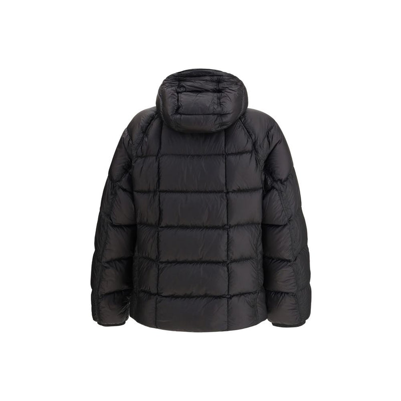 Chaqueta negra de tejido exterior de poliamida de C.P. Company