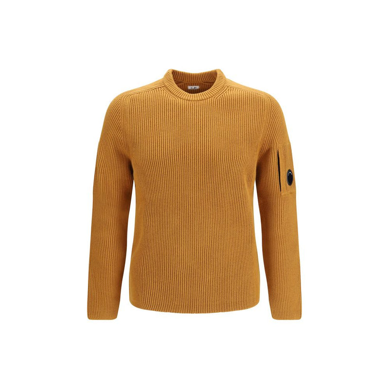 Moletom de algodão laranja C.P. Company