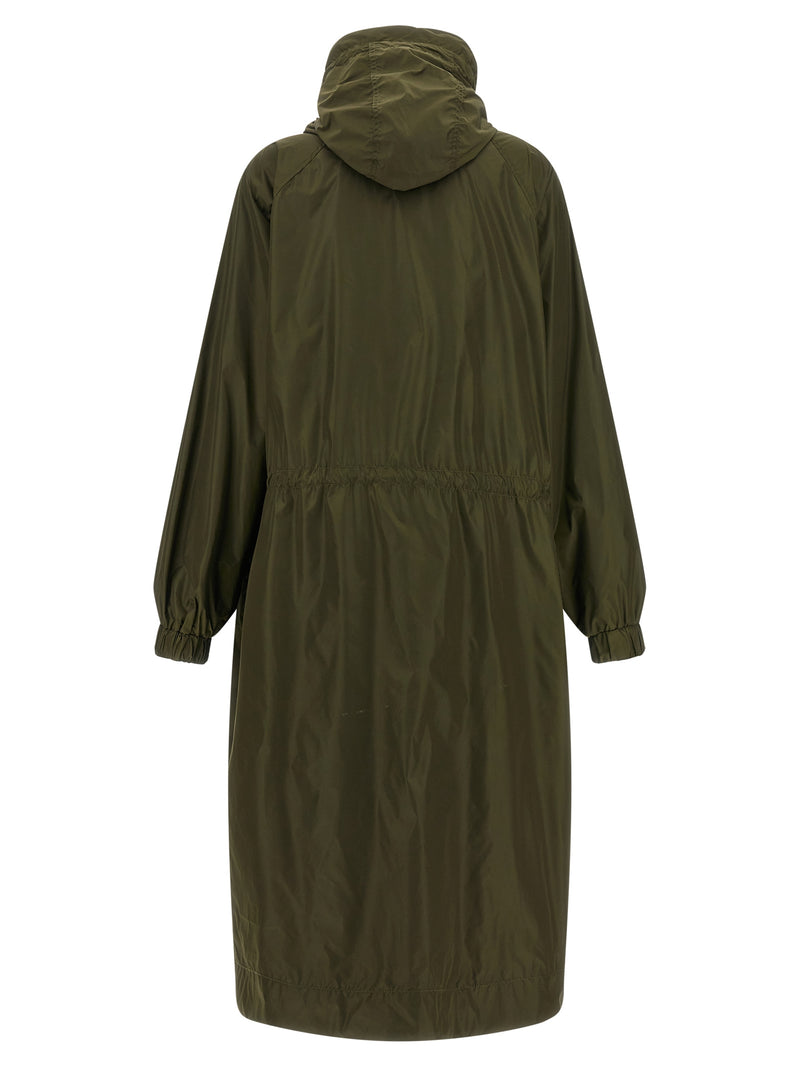 Ganni Bicolor Recycled Polyamide Coat
