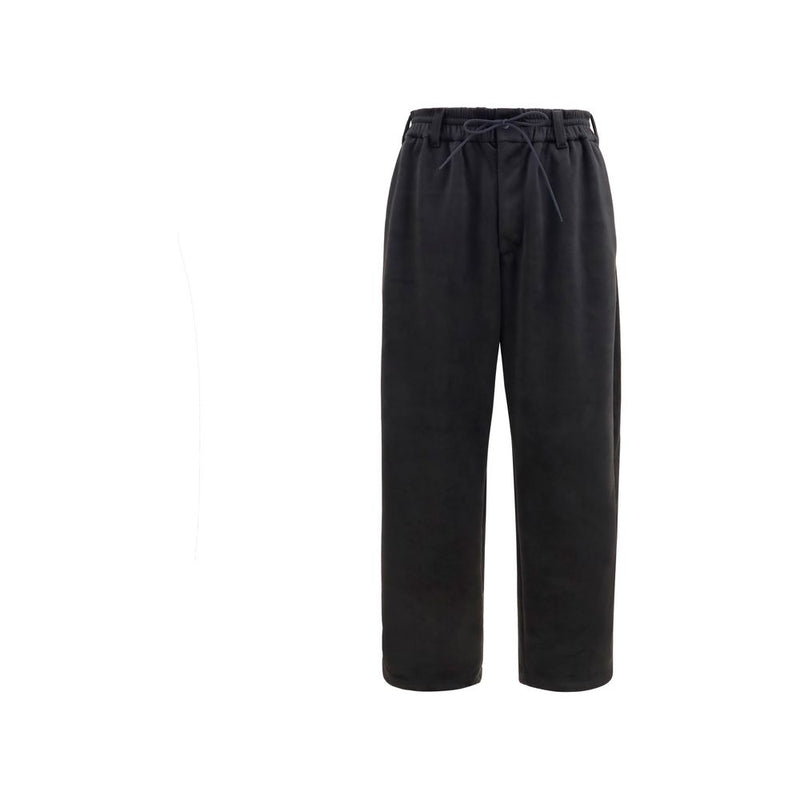 Calça esportiva de poliéster preta Y-3