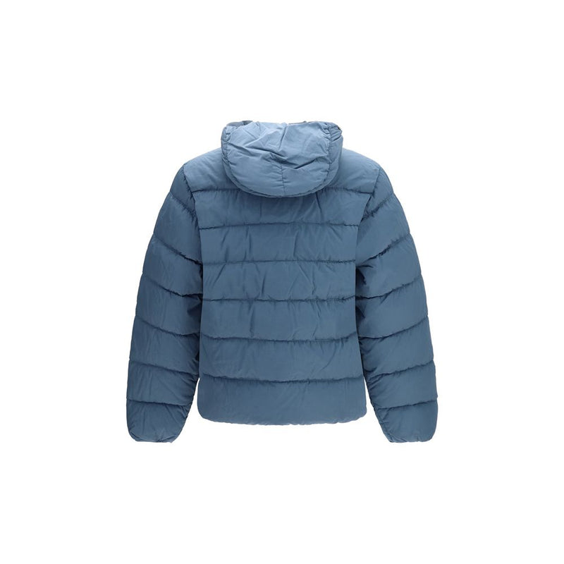 C.P. Company Blue Polyamide Full-Length Jacket