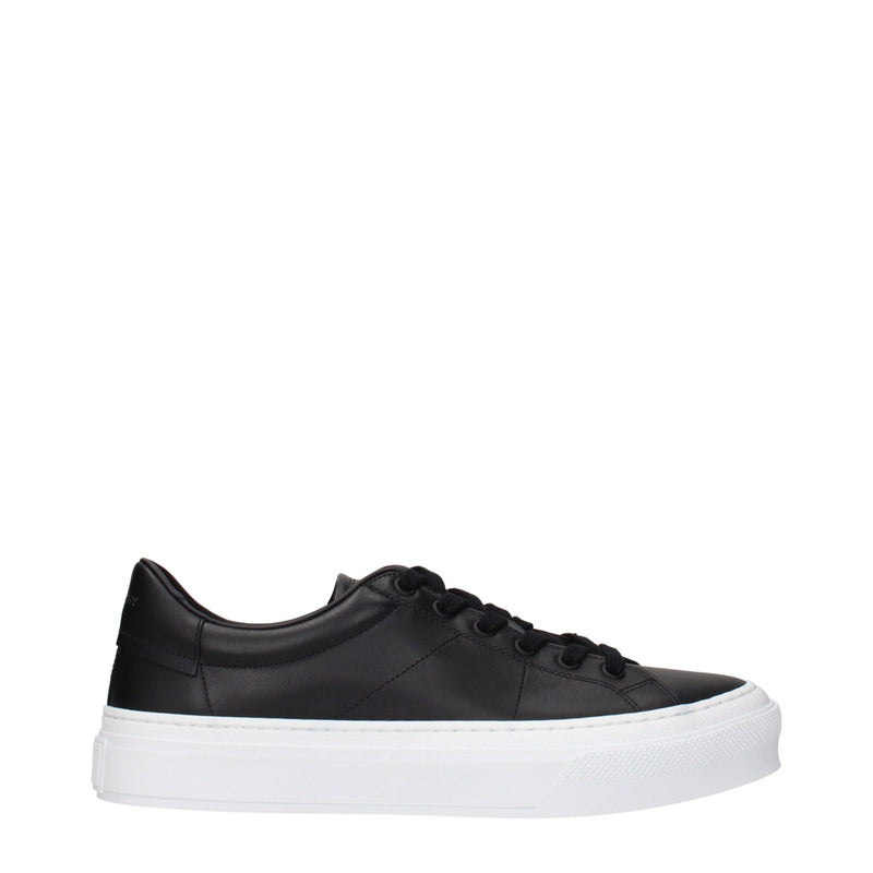 Baskets basses Givenchy en cuir noir