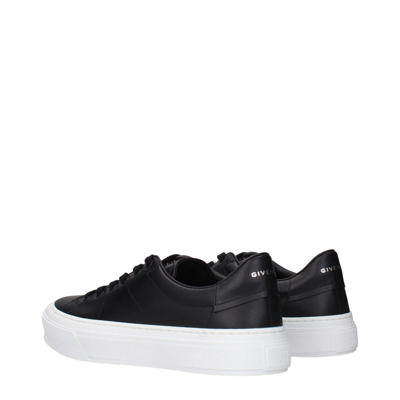 Baskets basses Givenchy en cuir noir