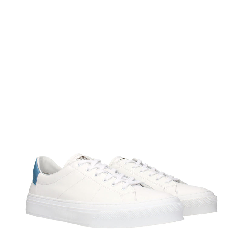 Baskets basses Givenchy en cuir blanc
