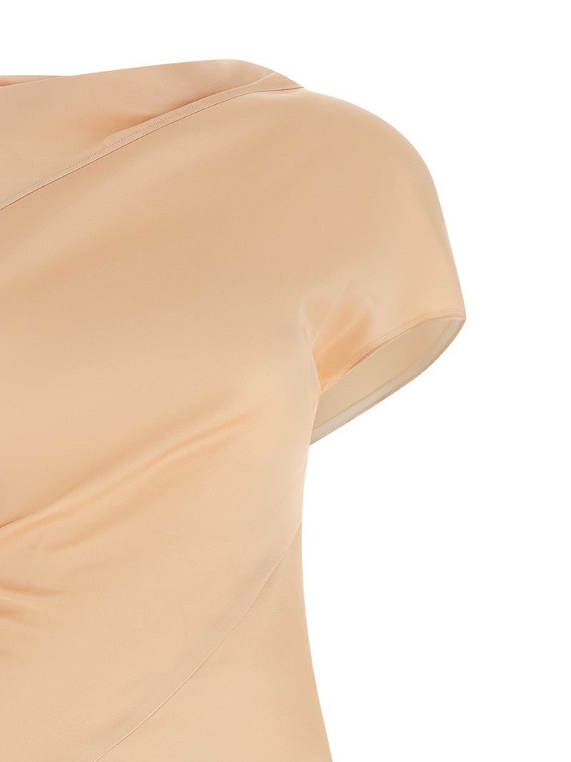 Victoria Beckham Asymmetric Twist Dress | Urbalenti™ NYC
