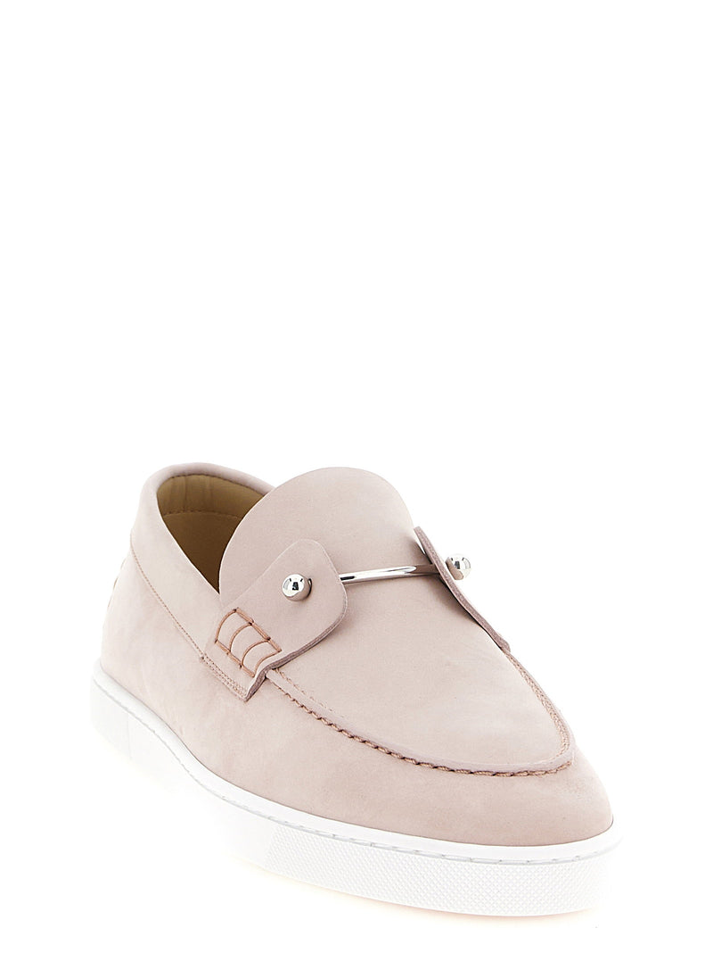 Christian Louboutin Christian Louboutin Loafers With Chambeliboat Metal Detail