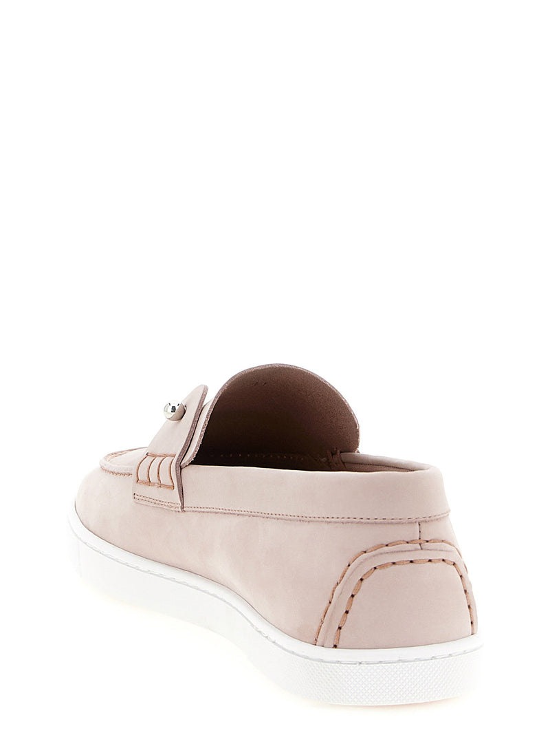 Christian Louboutin Christian Louboutin Loafers With Chambeliboat Metal Detail