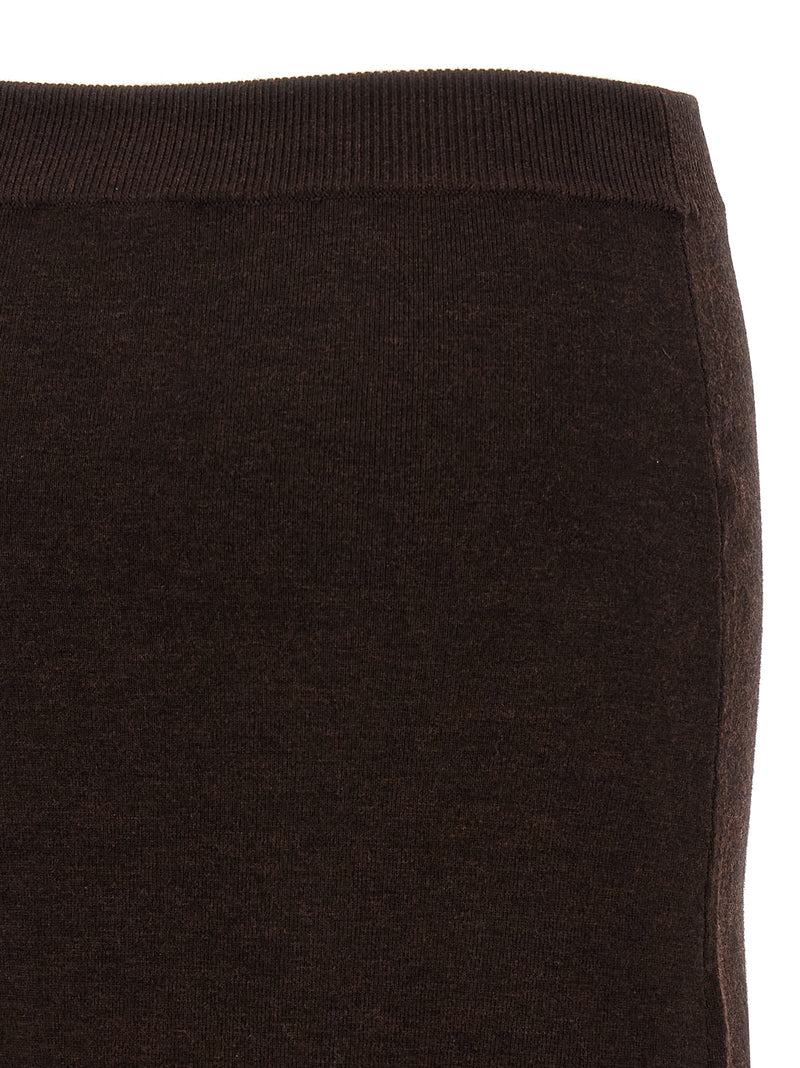 Victoria Beckham Victoria Beckham Bottoni Midi Skirt