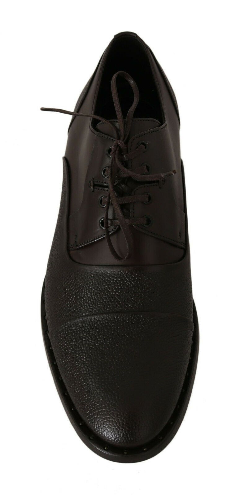 Chaussures habillées à lacets Dolce & Gabbana marron en cuir pour homme