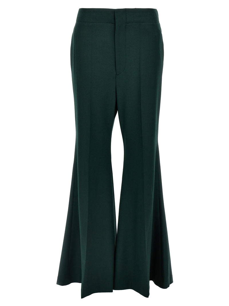 Victoria Beckham Wide Leg Kick Pants | Urbalenti™ NYC