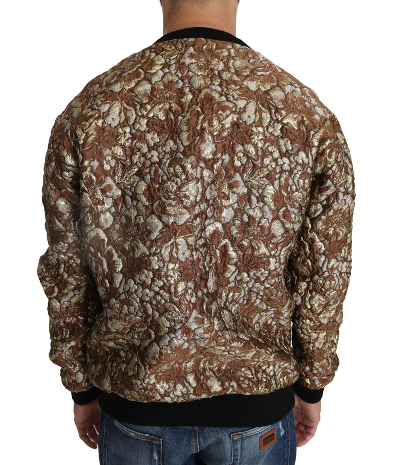 Pull à motif ananas en jacquard MAMBO multicolore Dolce & Gabbana