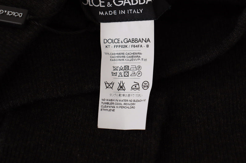 Collant in cashmere grigio Dolce & Gabbana
