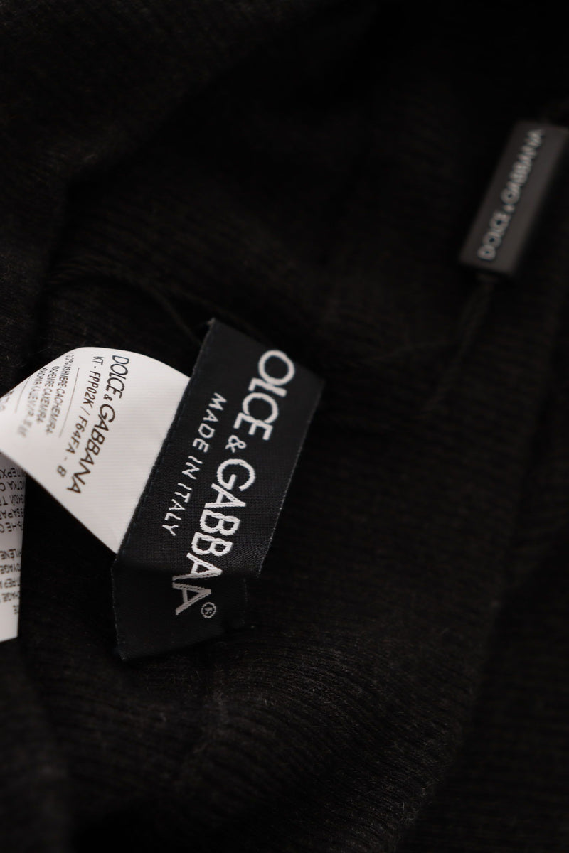 Collant in cashmere grigio Dolce & Gabbana