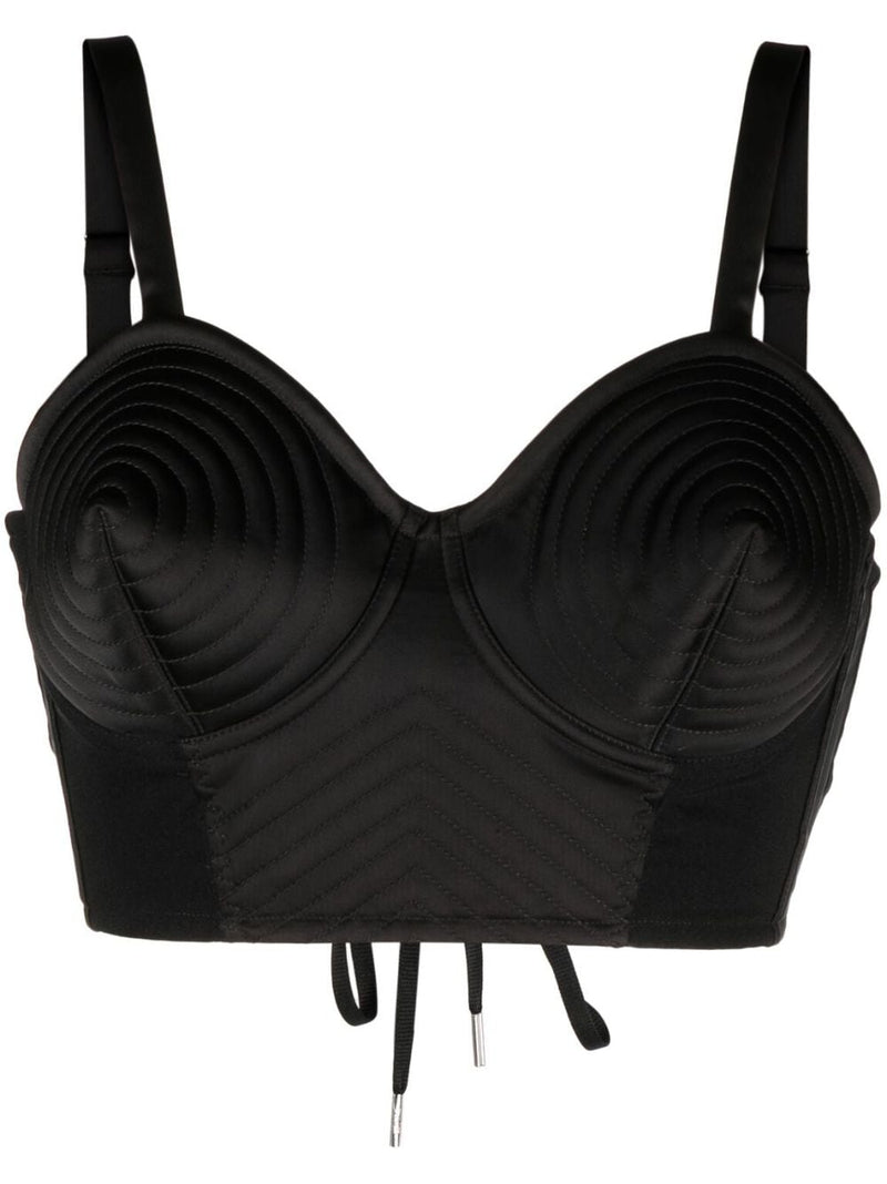 Jean Paul Gaultier Jean Paul Gaultier Conical corset cropped top