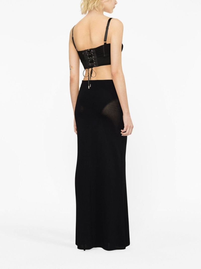 Jean Paul Gaultier Jean Paul Gaultier Conical corset cropped top