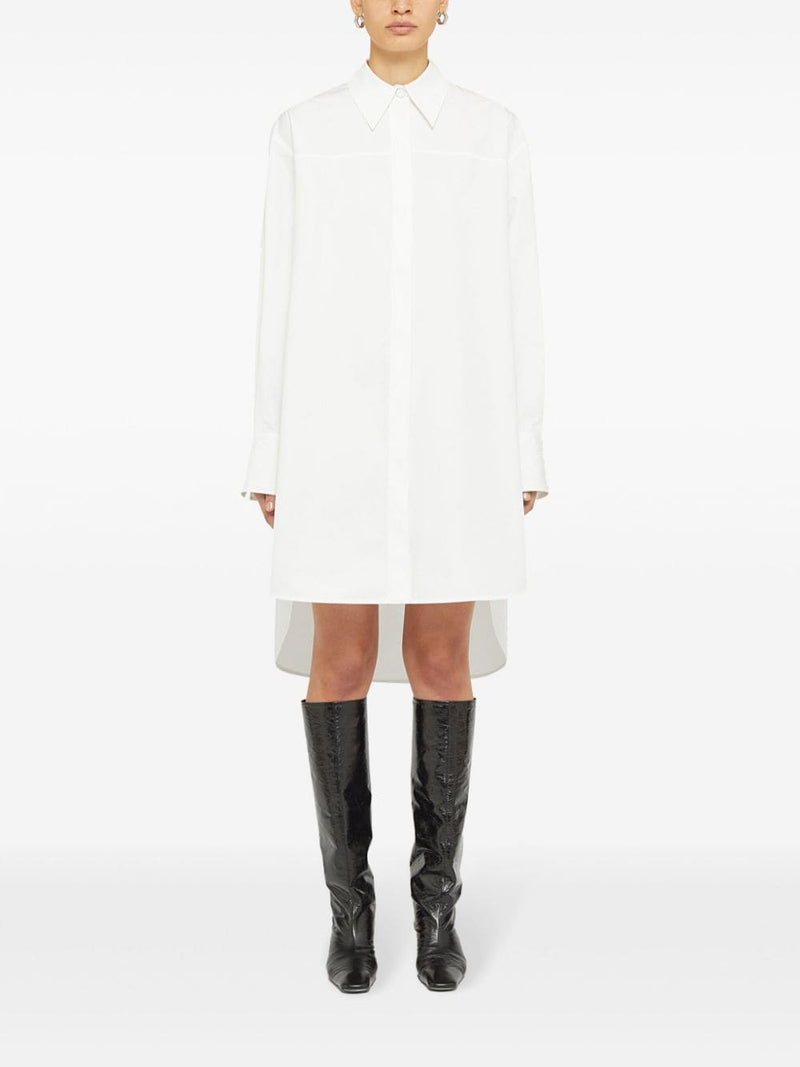 Jil Sander Cotton shirt dress | Urbalenti™ NYC