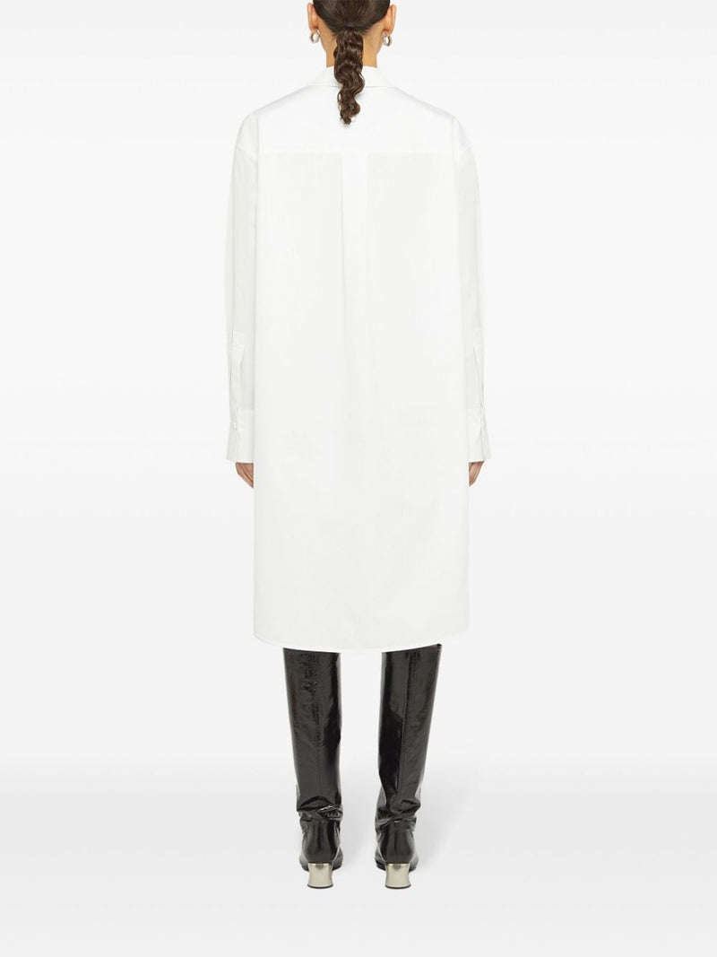 Jil Sander Cotton shirt dress | Urbalenti™ NYC