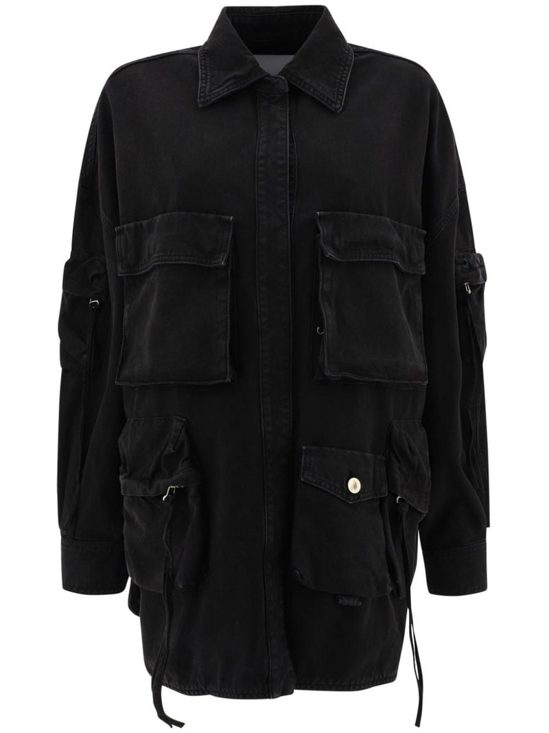 The Attico Fern denim jacket - Style B48D088100 | Urbalenti | Urbalenti™... | Urbalenti™ NYC