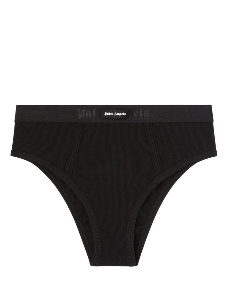 Palm Angels Logo cotton coulottes | Urbalenti™ NYC