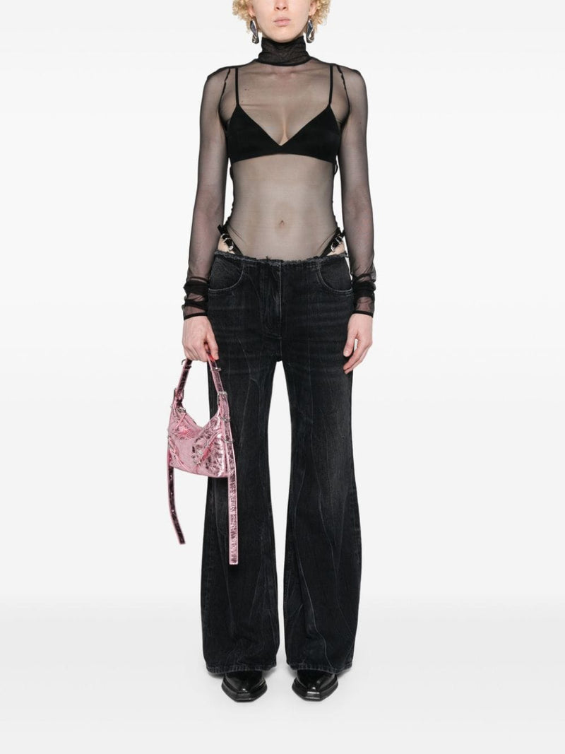 Givenchy Wide-leg denim cotton jeans | Urbalenti™ NYC