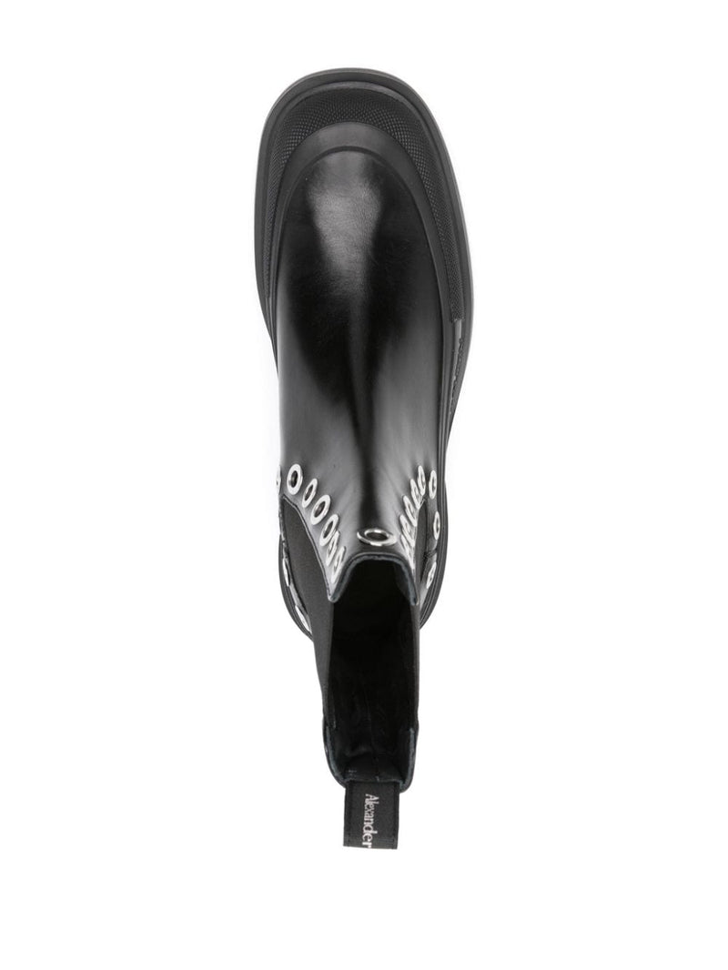 Alexander McQueen Chelsea Boots With Eyelets | Urbalenti™ NYC