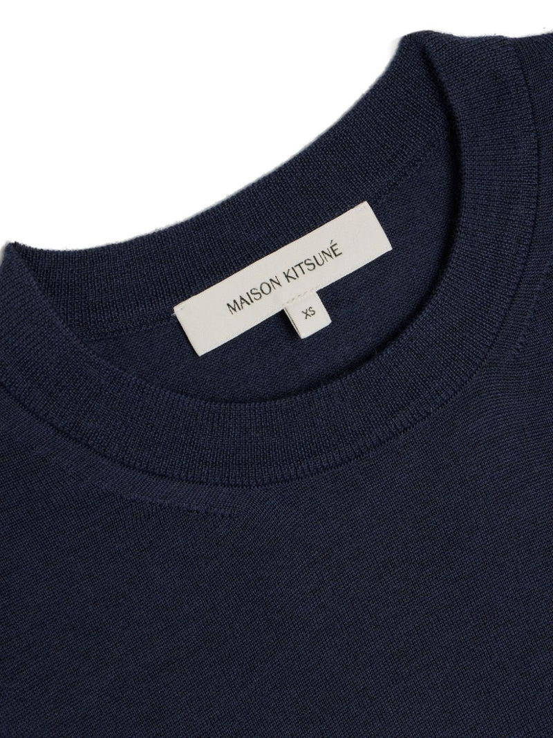 Maison Kitsuné Maison Kitsuné W Baby Fox Patch Regular Jumper