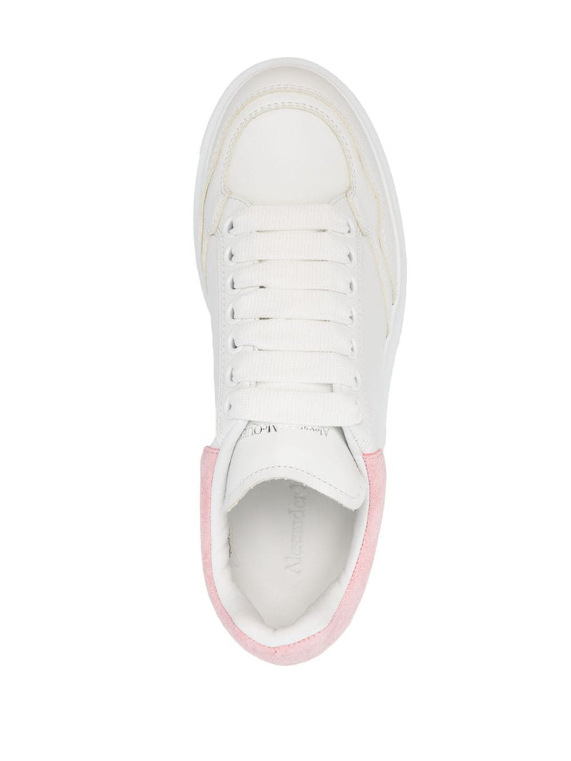 Alexander McQueen oversized leather sneakers | Urbalenti™ NYC