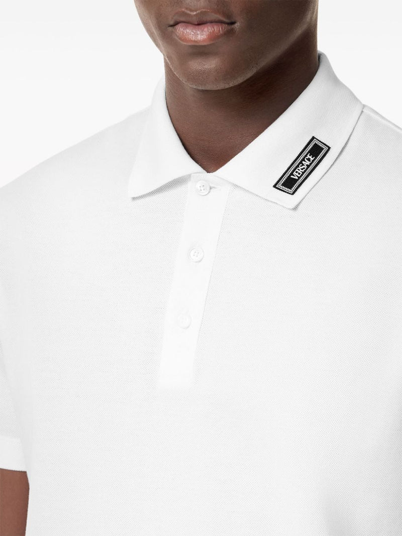 Versace 90s Logo polo shirt | Urbalenti™ NYC
