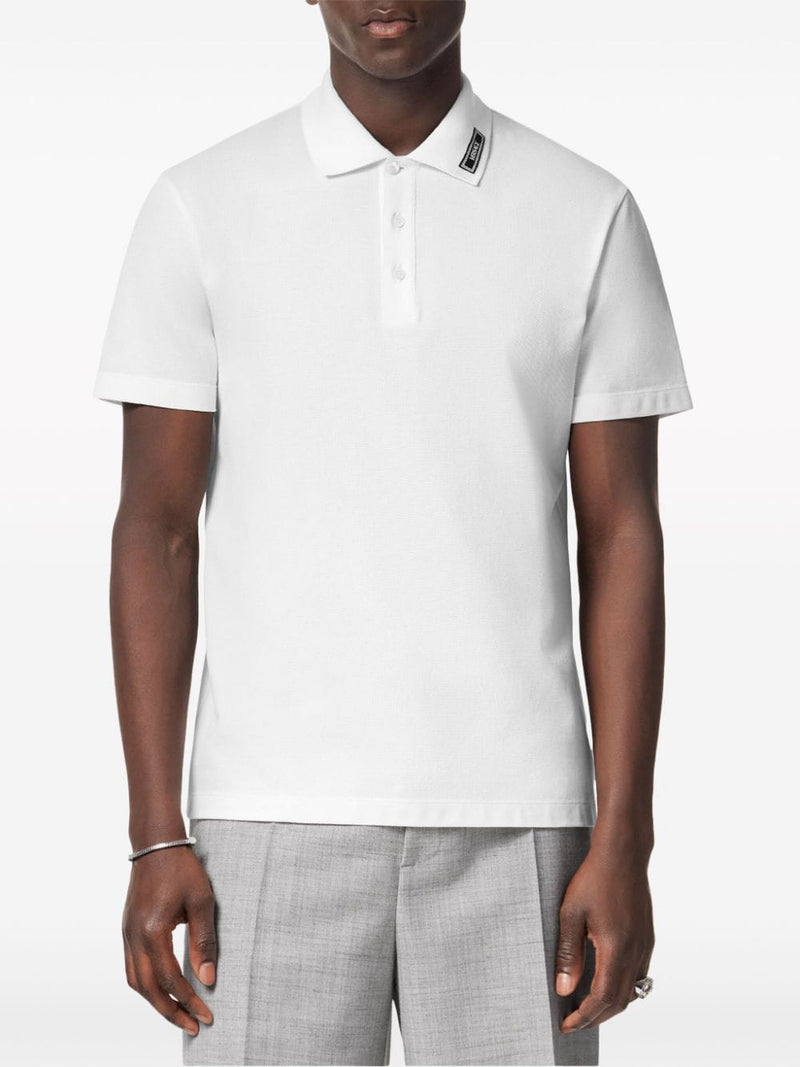 Versace 90s Logo polo shirt | Urbalenti™ NYC