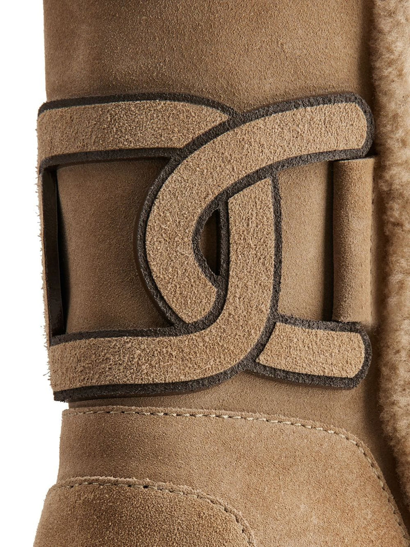 Tod'S Kate suede and shearling ankle boots | Urbalenti™ NYC