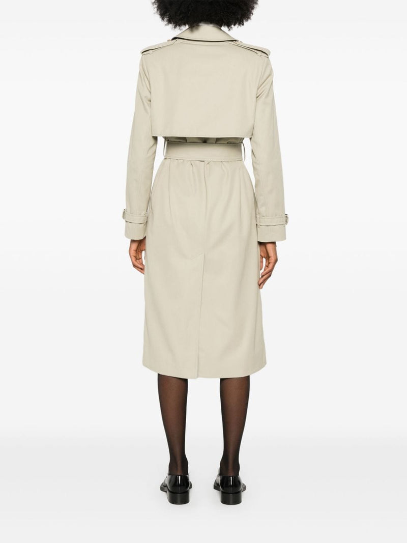 Burberry Double-breasted trench coat | Urbalenti™ NYC