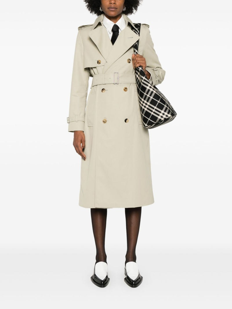 Burberry Double-breasted trench coat | Urbalenti™ NYC
