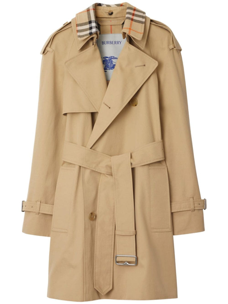 Burberry Trench coat with Vintage Check motif | Urbalenti™ NYC