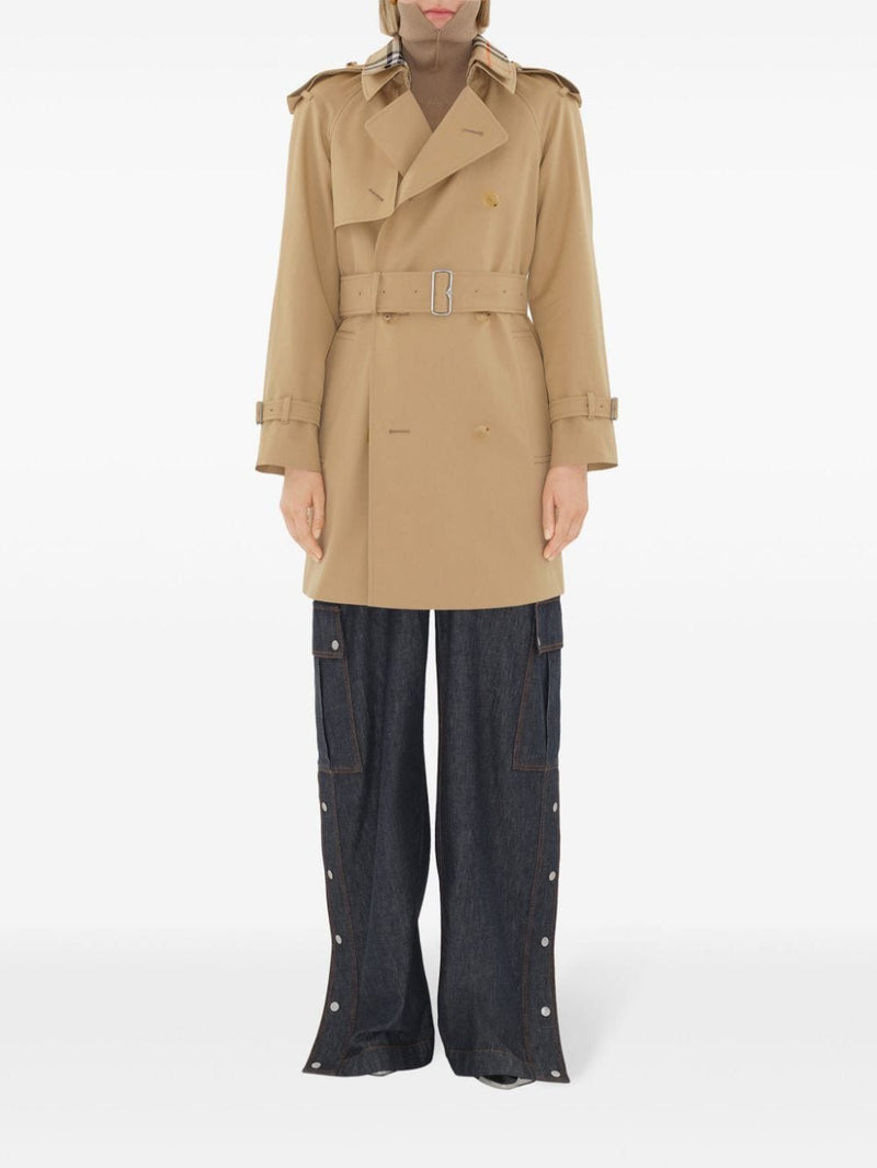 Burberry Trench coat with Vintage Check motif | Urbalenti™ NYC