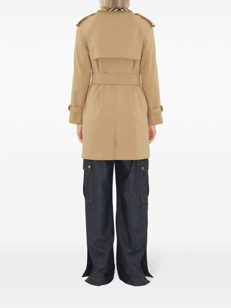 Burberry Trench coat with Vintage Check motif | Urbalenti™ NYC