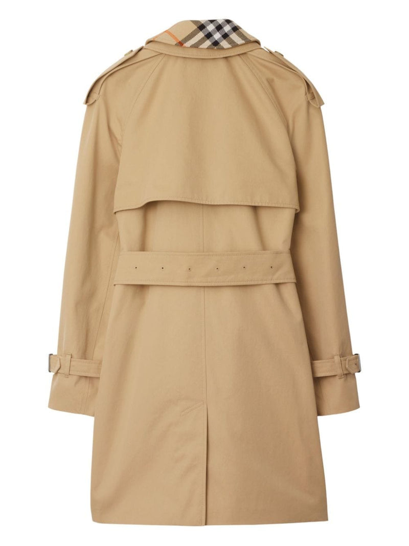 Burberry Trench coat with Vintage Check motif | Urbalenti™ NYC