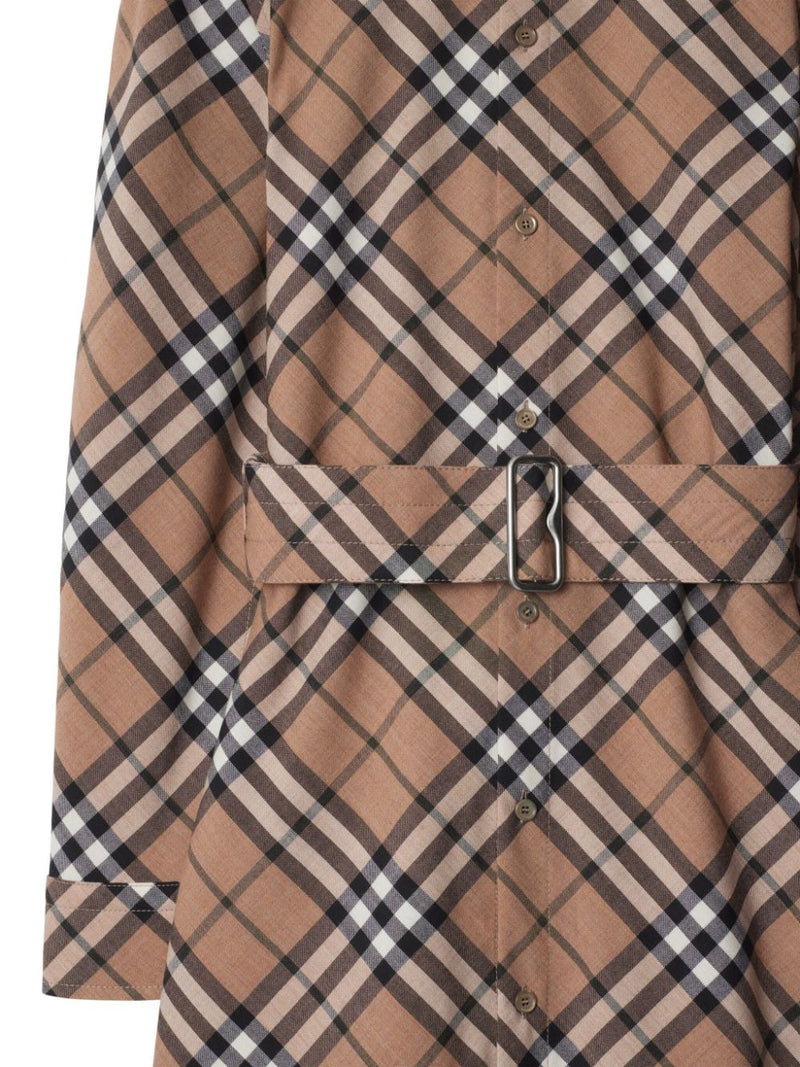 Burberry Checked shirt dress | Urbalenti™ NYC