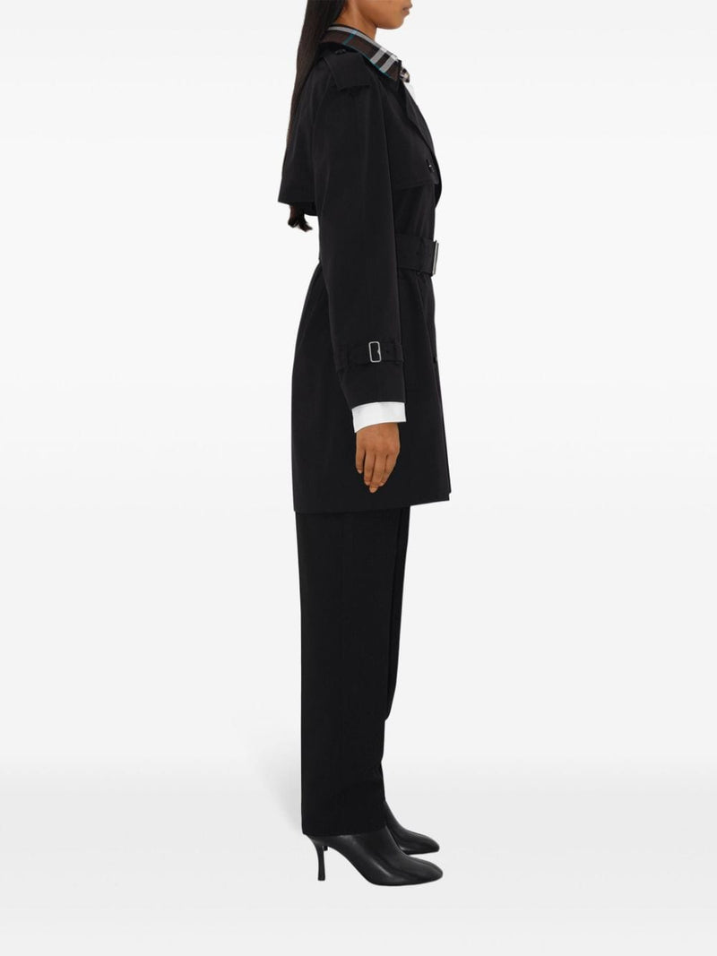 Burberry detachable-collar trench coat | Urbalenti™ NYC