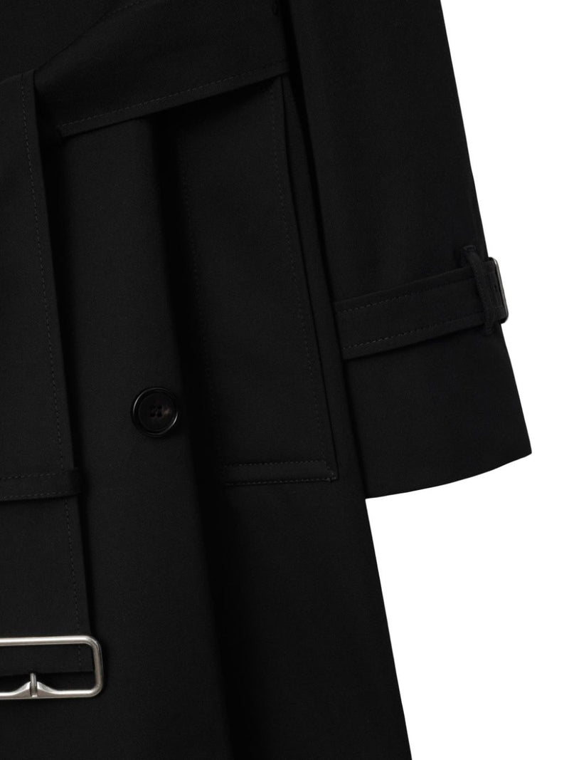 Burberry detachable-collar trench coat | Urbalenti™ NYC