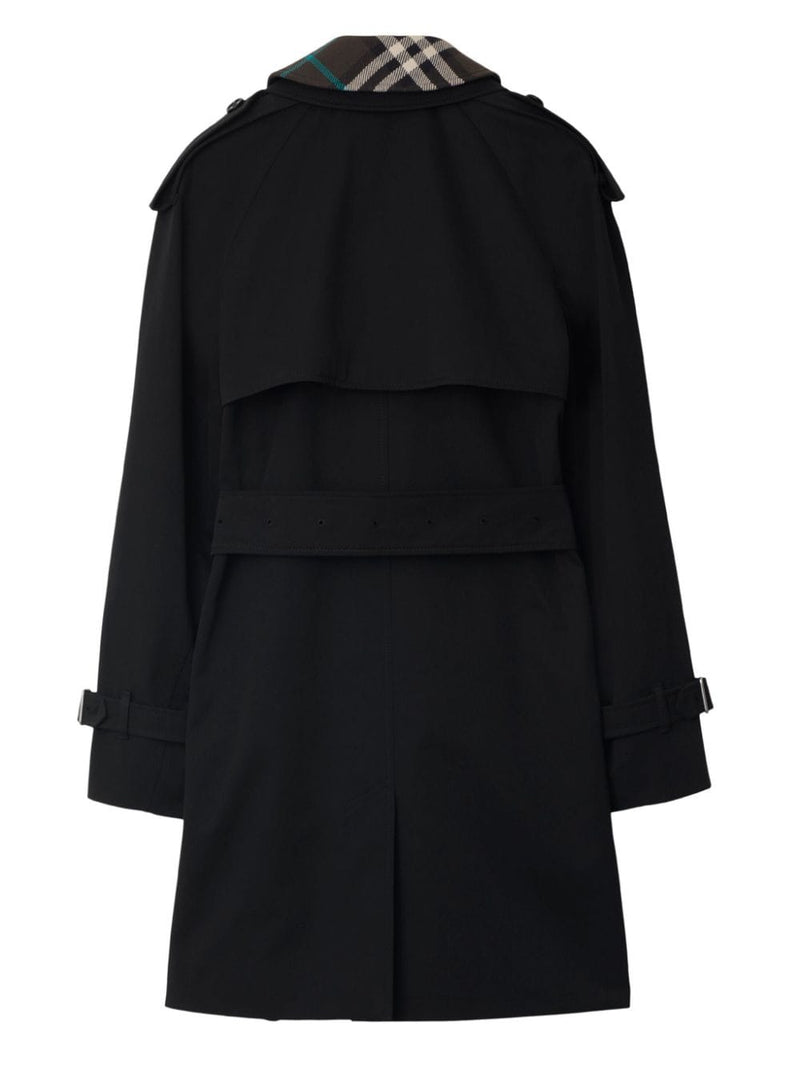Burberry detachable-collar trench coat | Urbalenti™ NYC