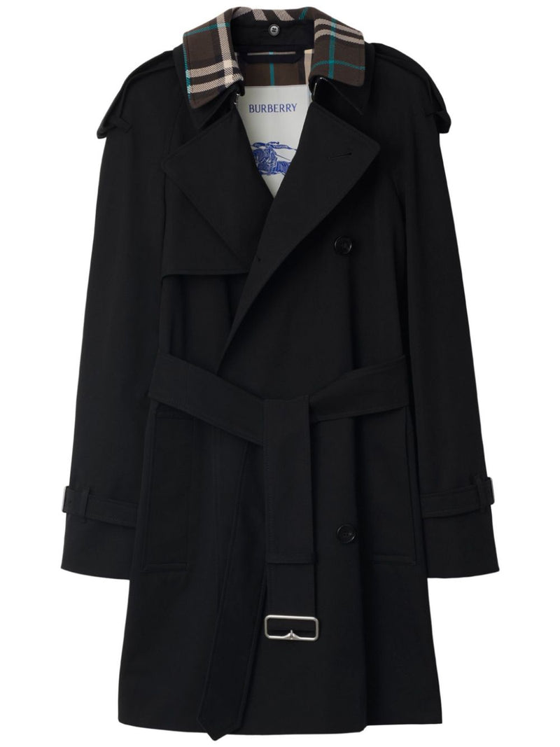 Burberry detachable-collar trench coat | Urbalenti™ NYC