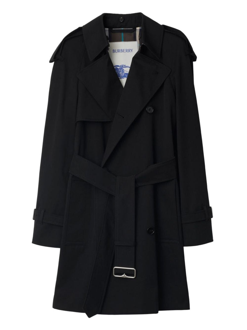 Burberry detachable-collar trench coat | Urbalenti™ NYC
