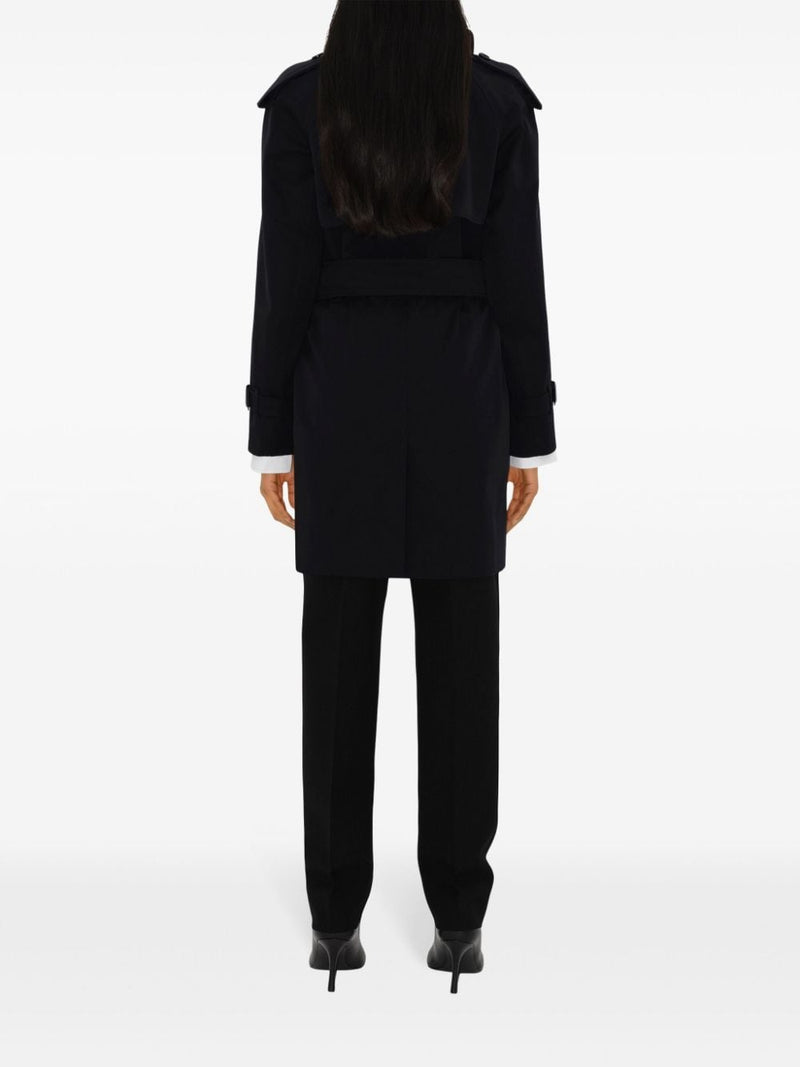Burberry detachable-collar trench coat | Urbalenti™ NYC