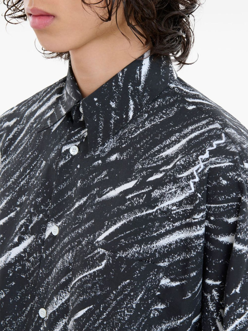 Marni Printed cotton shirt | Urbalenti™ NYC